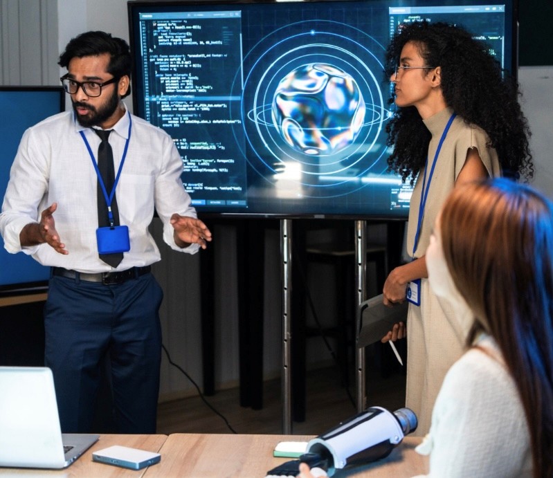 meeting about AI computer science 